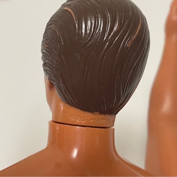 Vintage Ken Doll 1968 Body, 1983 Head Brown Hair Blue Eyes Blue Tuxedo Prom Date - Picture 14 of 14